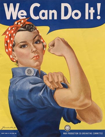 Rosie the Riveter 'We Can Do It!' Poster